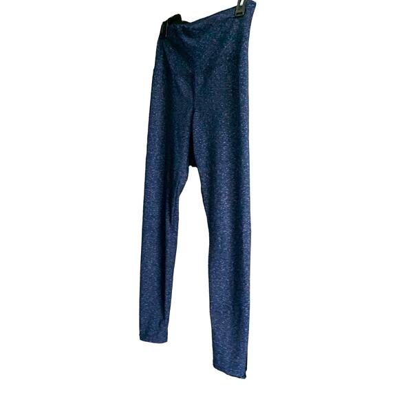 ATHLETIC WORKS HIGH-RISE ACTIVEWEAR LEGGINGS, WOMENS, M (8-10), NAVY COMBO - Picture 5 of 10